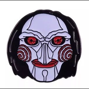 Saw Billy the Puppet Horror Enamel Pin